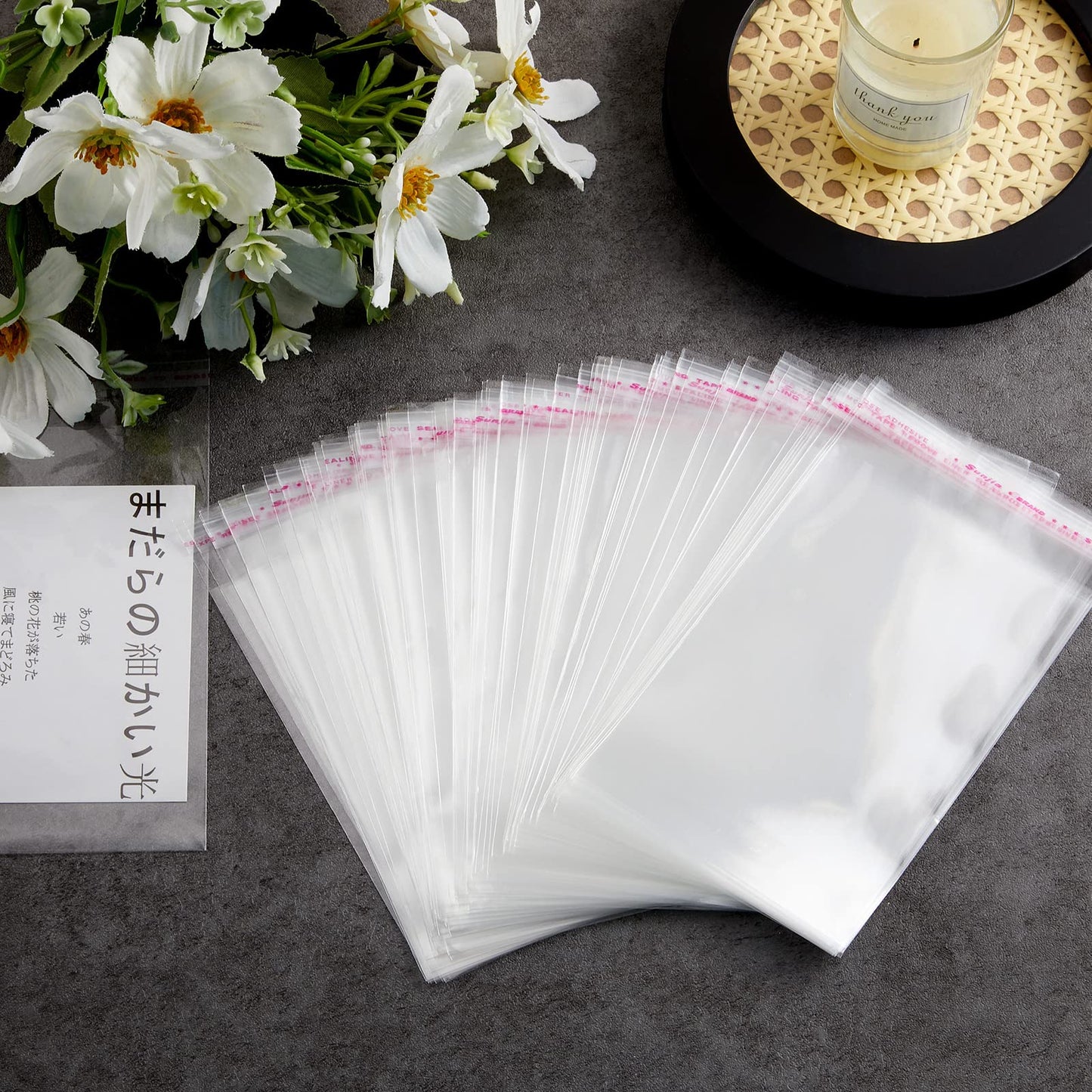 Lewtemi Graded Card Sleeves Resealable Team Bags for Trading Cards Baseball Sports Slabs Holders Plastic Collectible Slabs Protection(300 Pcs)