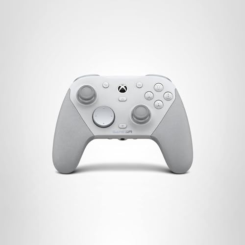 GameSir G7 Pro Wired Controller for Xbox Series X|S, Xbox One, Wireless Gamepad for PC&Android with TMR Sticks, Hall Effect Analog Triggers, 1000Hz Polling Rate, 3.5mm Audio Jack - White